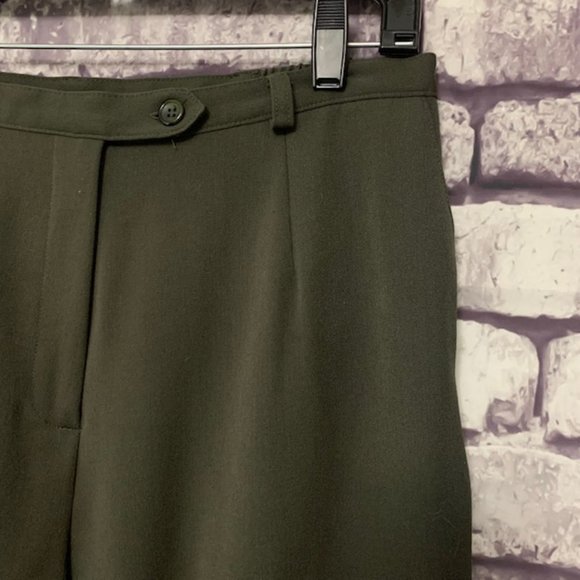 JM Collection Olive Green Pants Size 12 - Picture 3 of 11